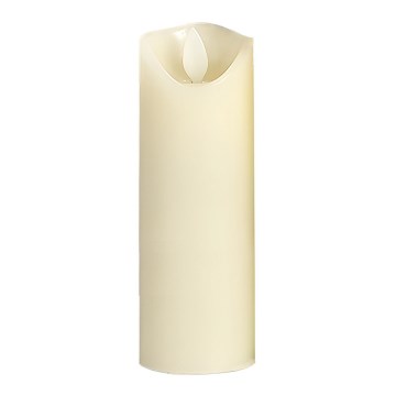 Bougie LED/2xAA blanc chaud 15 cm