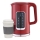 Bouilloire avec écran LCD 1,7 l 2200W/230V rouge + gobelet de voyage 450 ml