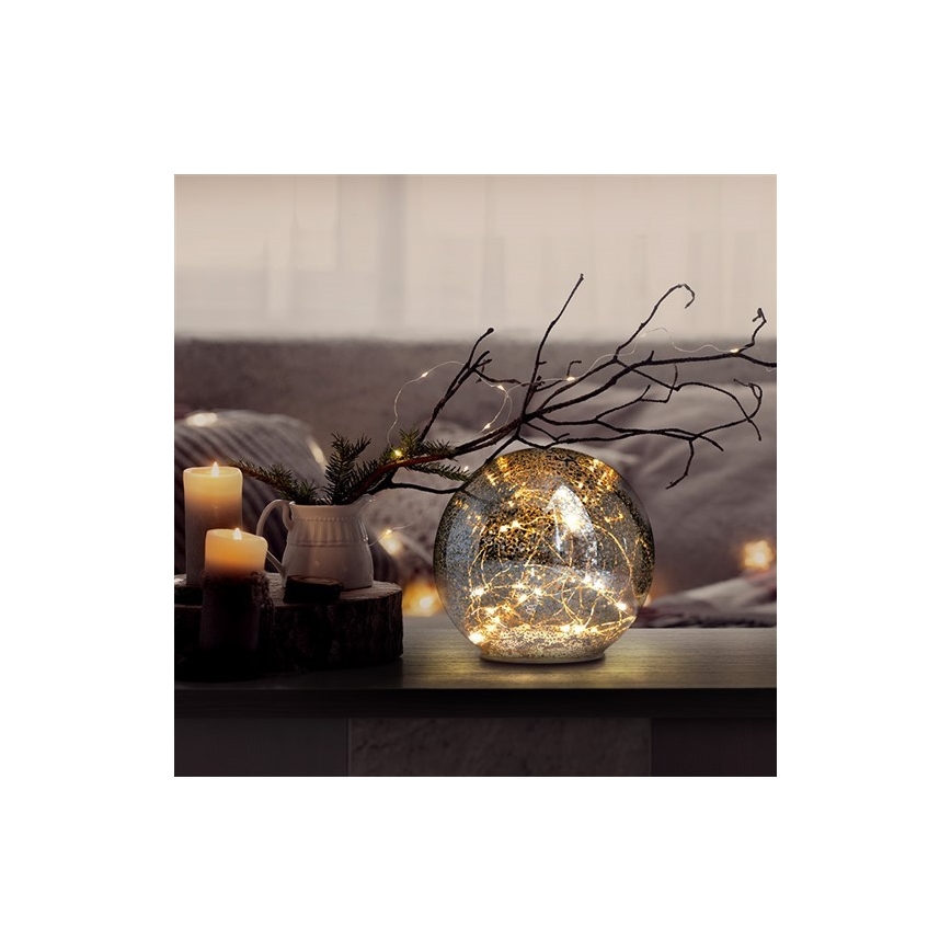 Boule de Noël LED LED/3xAAA