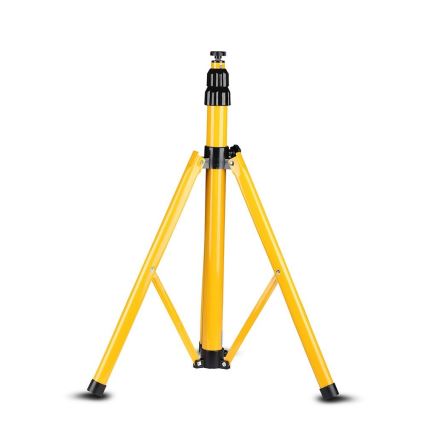 Bouwlamp standaard 180 cm geel