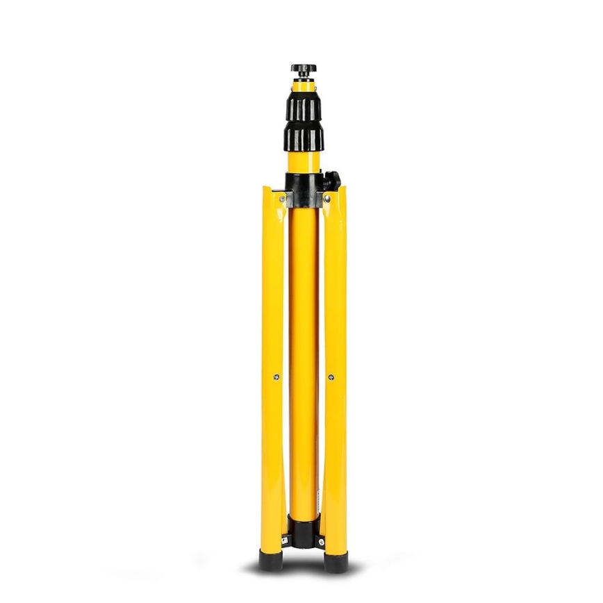 Bouwlamp standaard 180 cm geel