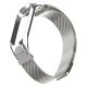Bracelet métallique pour Xiaomi Mi Band 5/6 argenté