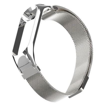 Bracelet métallique pour Xiaomi Mi Band 5/6 argenté