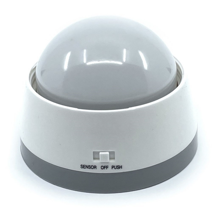 Brennenstuhl - Lampe d'orientation LED avec détecteur de mouvement LED/3xAA 3000K