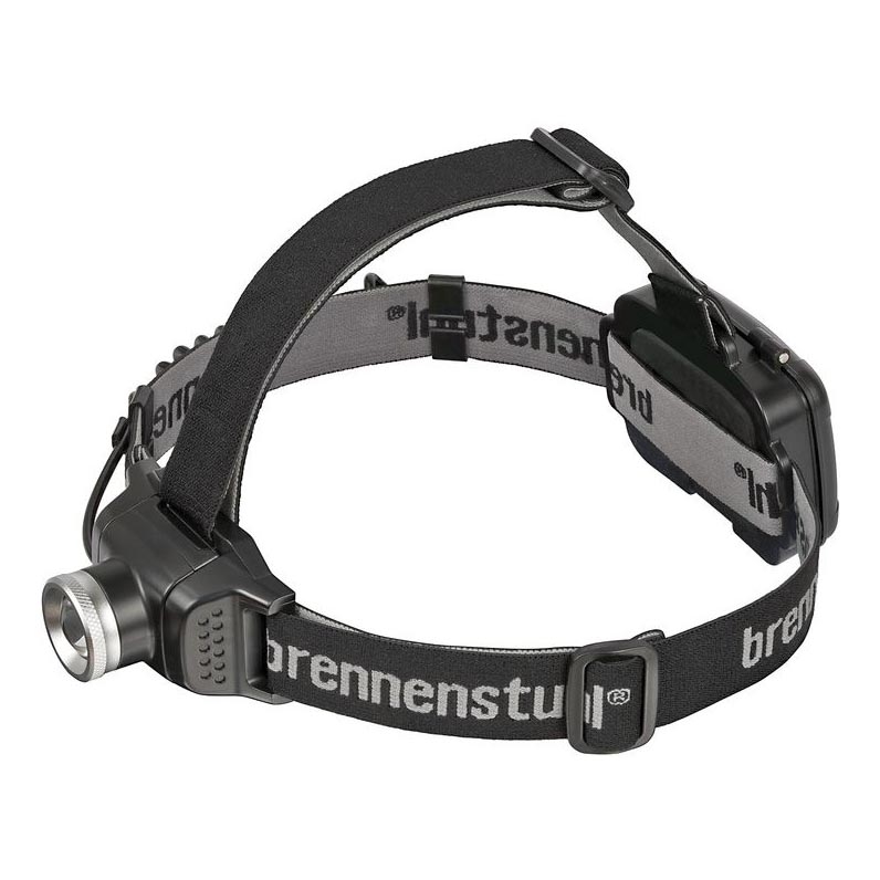 Brennenstuhl - Lampe frontale LED LuxPremium LED/3xAA IP44 noire