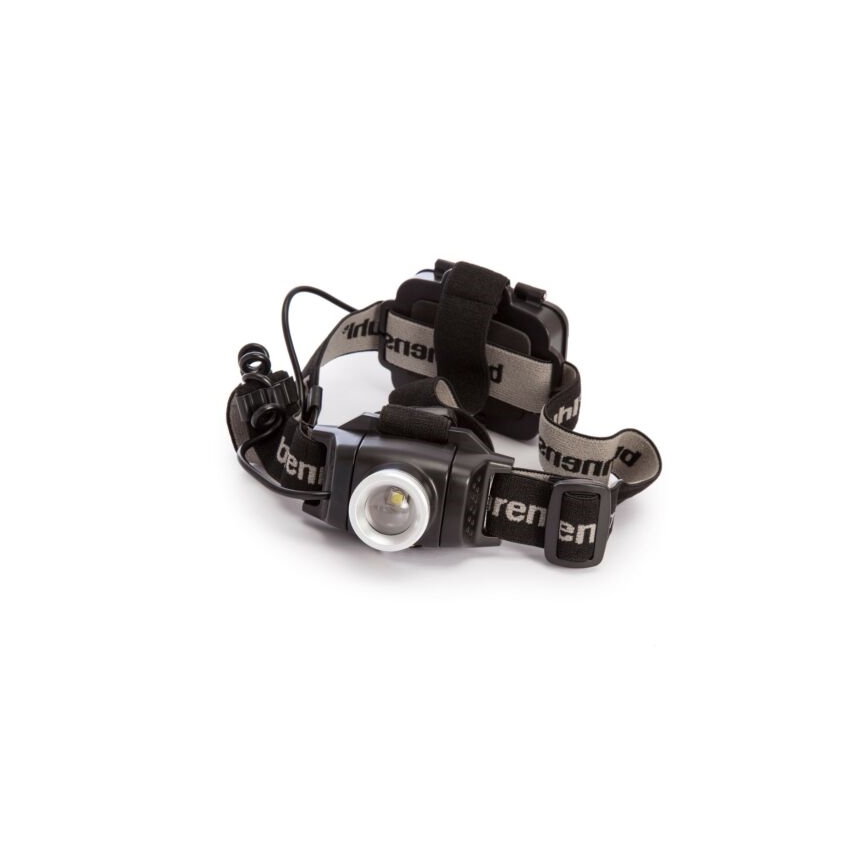 Brennenstuhl - Lampe frontale LED LuxPremium LED/3xAA IP44 noire