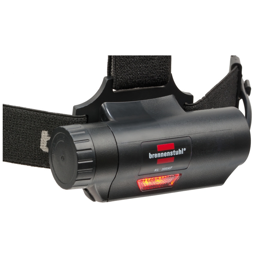 Brennenstuhl - Lampe frontale rechargeable LuxPremium LED/2600mAh IP44 noir