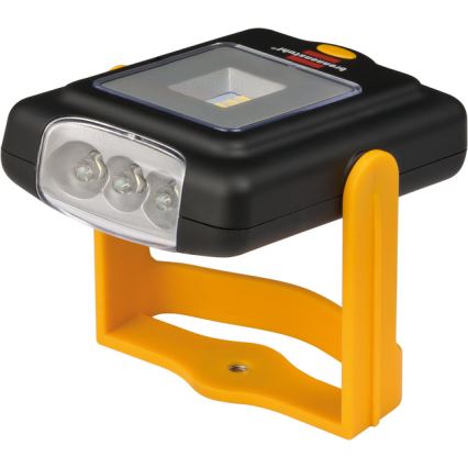 Brennenstuhl - Lampe torche de travail LED/3xAAA orange