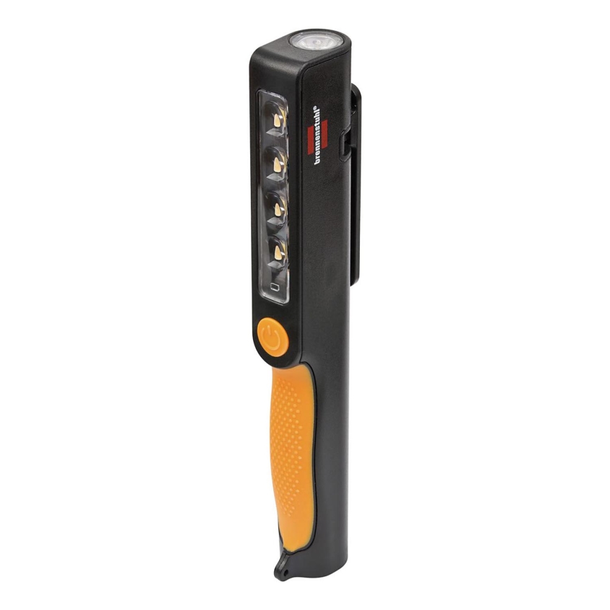 Brennenstuhl - Lampe torche de travail rechargeable LED/1600mAh/5V orange