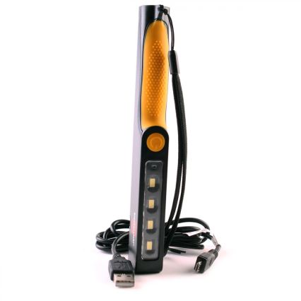 Brennenstuhl - Lampe torche de travail rechargeable LED/1600mAh/5V orange