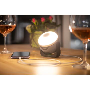 Brennenstuhl - LED Buitenlamp met speaker LED/3W/5V 4000 mAh IP44