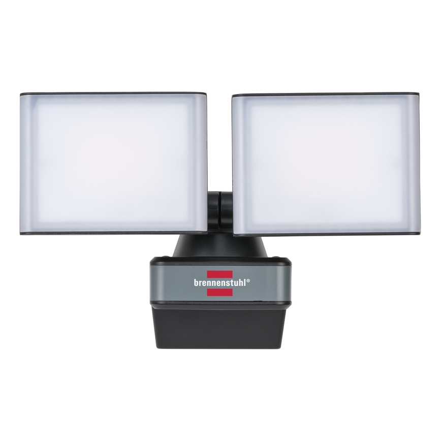 Brennenstuhl- LED dimbare schijnwerper DUO LED/29,2W/230V 3000-6500K IP54 Wi-Fi