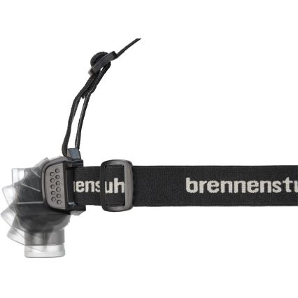 Brennenstuhl - LED Oplaadbare hoofdlamp LuxPremium LED/2600mAh IP44 zwart