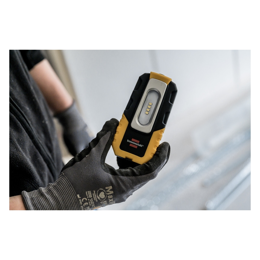 Brennenstuhl - LED Oplaadbare werkzaklamp LED/1800mAh/5V oranje