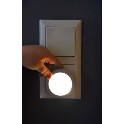 Brennenstuhl - Lumière d'orientation sur prise avec détecteur LED/0,2W/230V