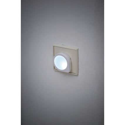 Brennenstuhl - Lumière d'orientation sur prise avec détecteur LED/0,2W/230V