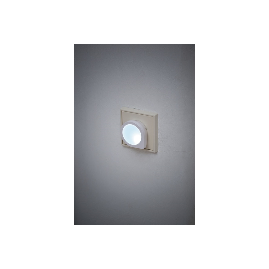 Brennenstuhl - Lumière d'orientation sur prise avec détecteur LED/0,2W/230V