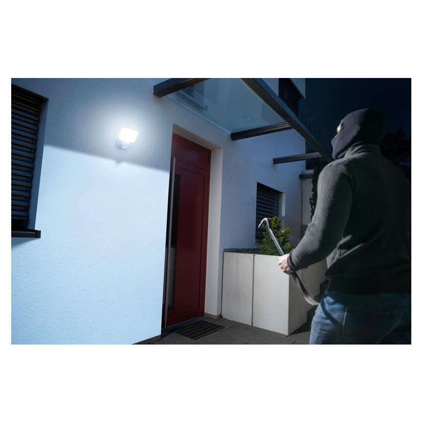 Brennenstuhl - Projecteur à intensité variable avec détecteur LED/19,5W/230V 3000-6500K IP54 Wi-Fi