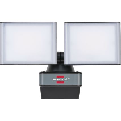 Brennenstuhl- Projecteur à intensité variable DUO LED/29,2W/230V 3000-6500K IP54 Wi-Fi