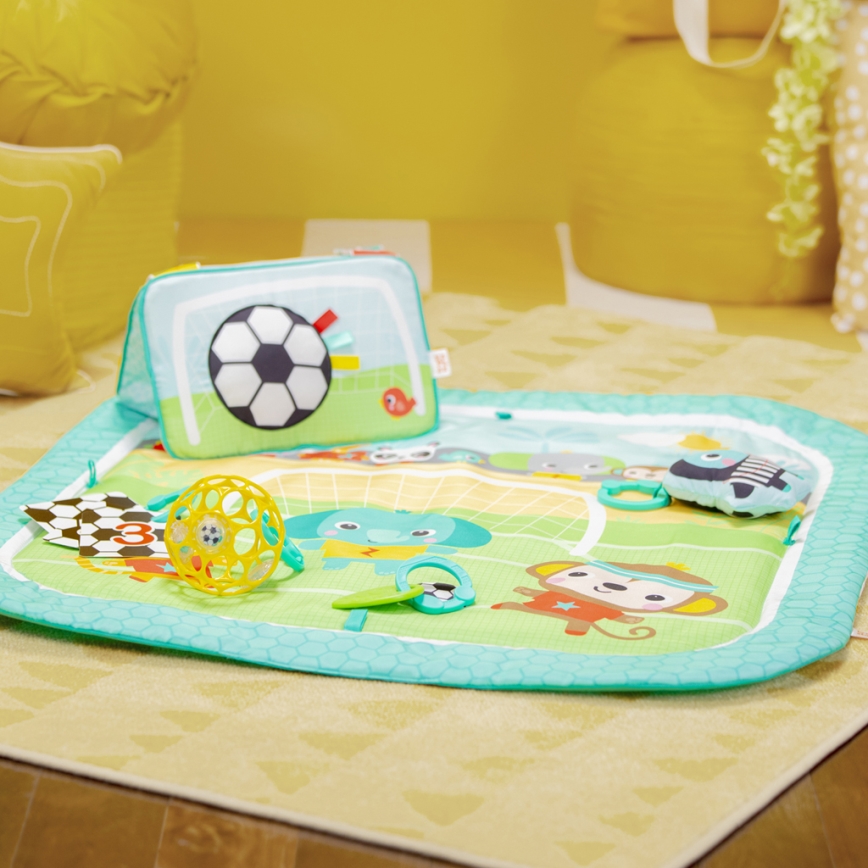 Bright Starts - Baby speelkleed OBALL GRIP & KICK 3xAA
