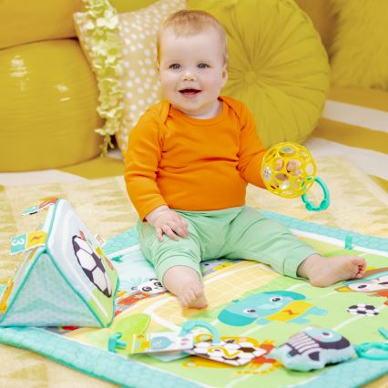 Bright Starts - Baby speelkleed OBALL GRIP & KICK 3xAA