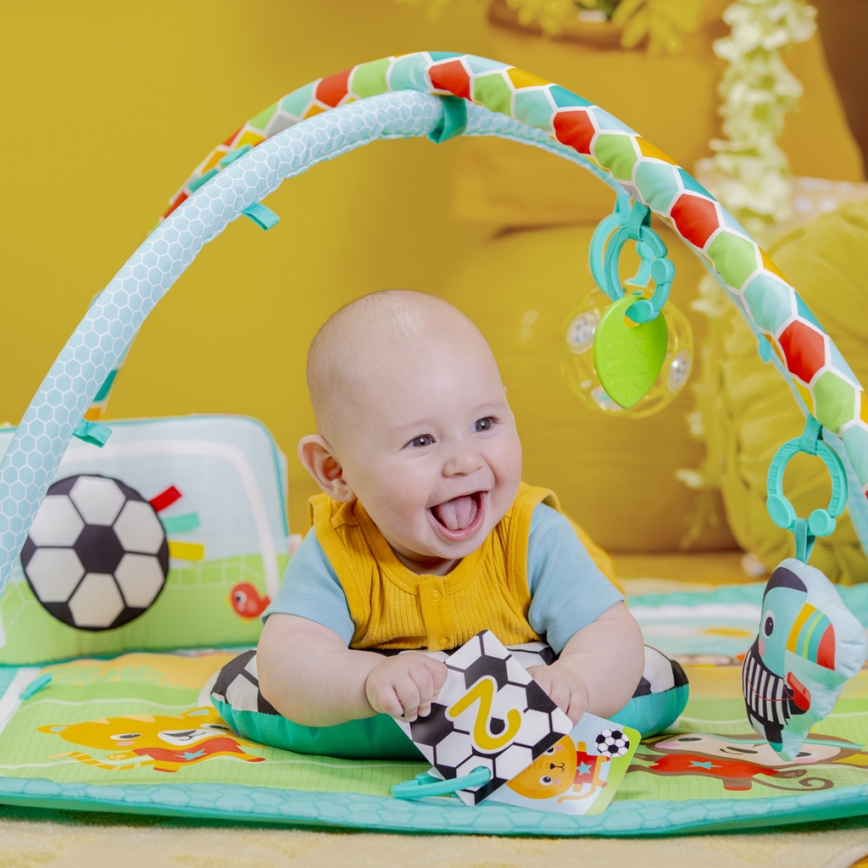 Bright Starts - Baby speelkleed OBALL GRIP & KICK 3xAA