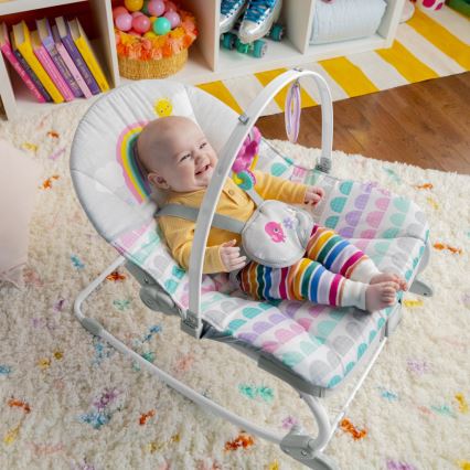 Bright Starts - Berceuse vibrante pour bébé ROSY RAINBOW