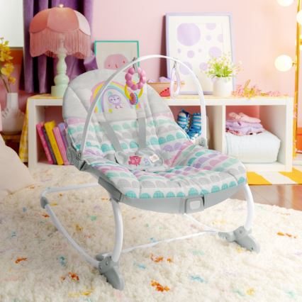 Bright Starts - Berceuse vibrante pour bébé ROSY RAINBOW