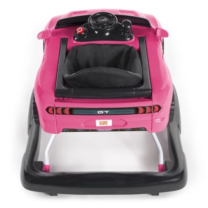 Bright Starts - FORD MUSTANG 3-in-1 loopwagen, roze