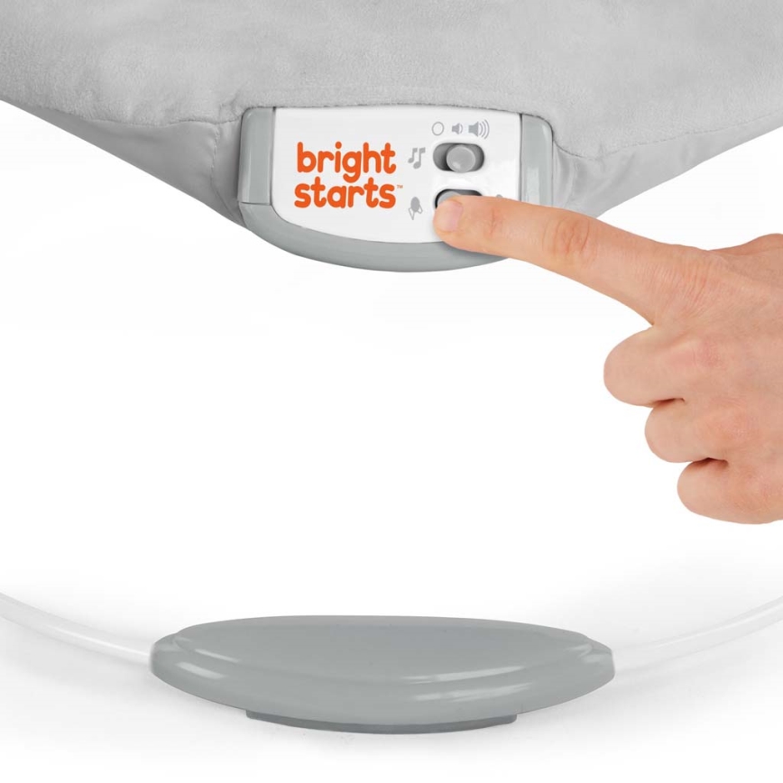 Bright Starts - Transat bébé vibrant avec mélodie MICKEY MOUSE 3xLR14