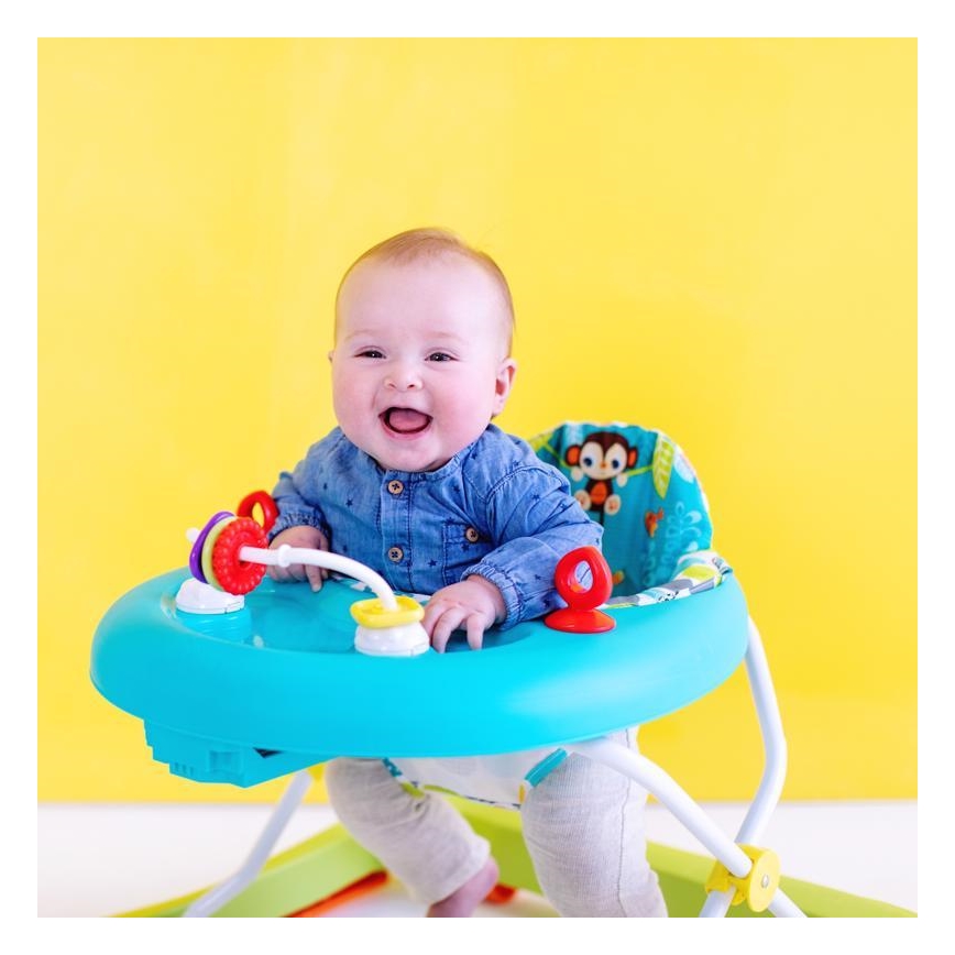 Bright Starts - Trotteur pour bébé GIGGLING SAFARI