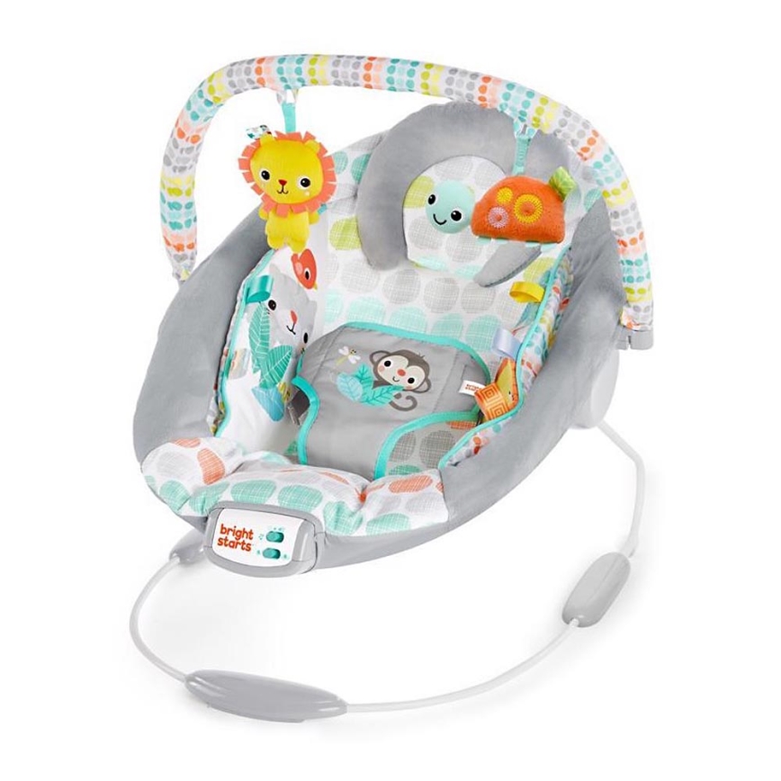 Bright Starts - Vibrerend ligbed voor kinderen met melodie WHIMSICAL WILD