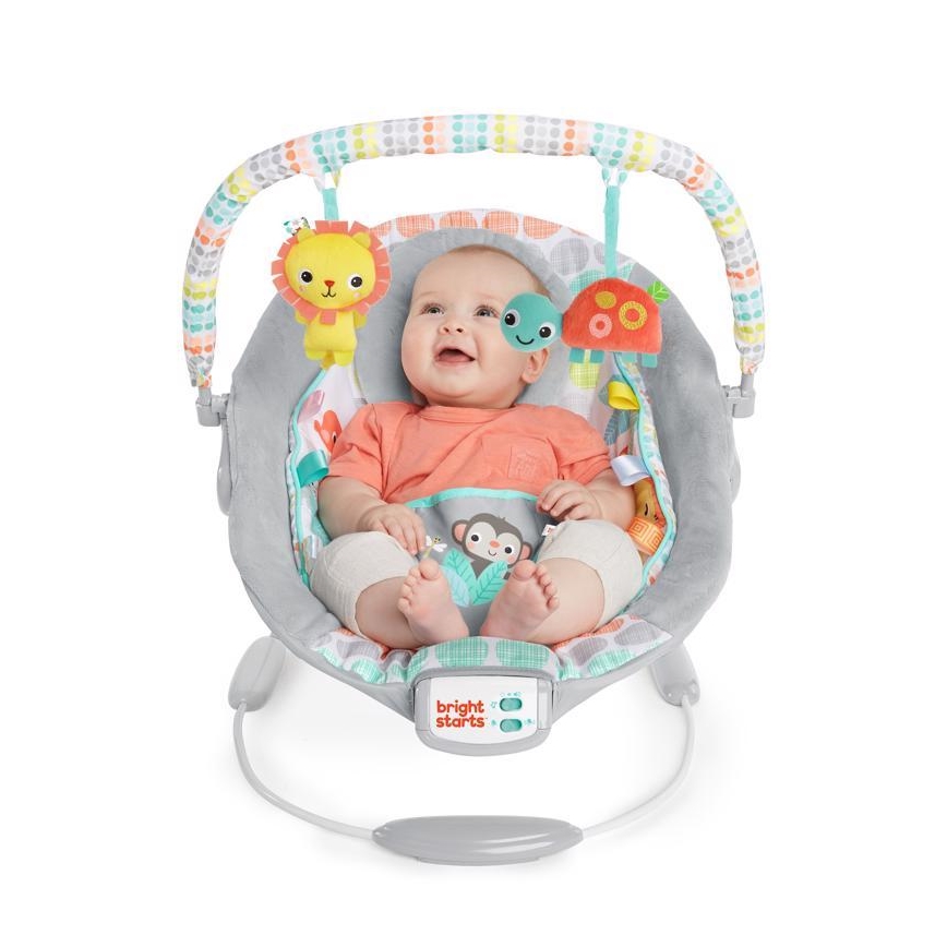 Bright Starts - Vibrerend ligbed voor kinderen met melodie WHIMSICAL WILD