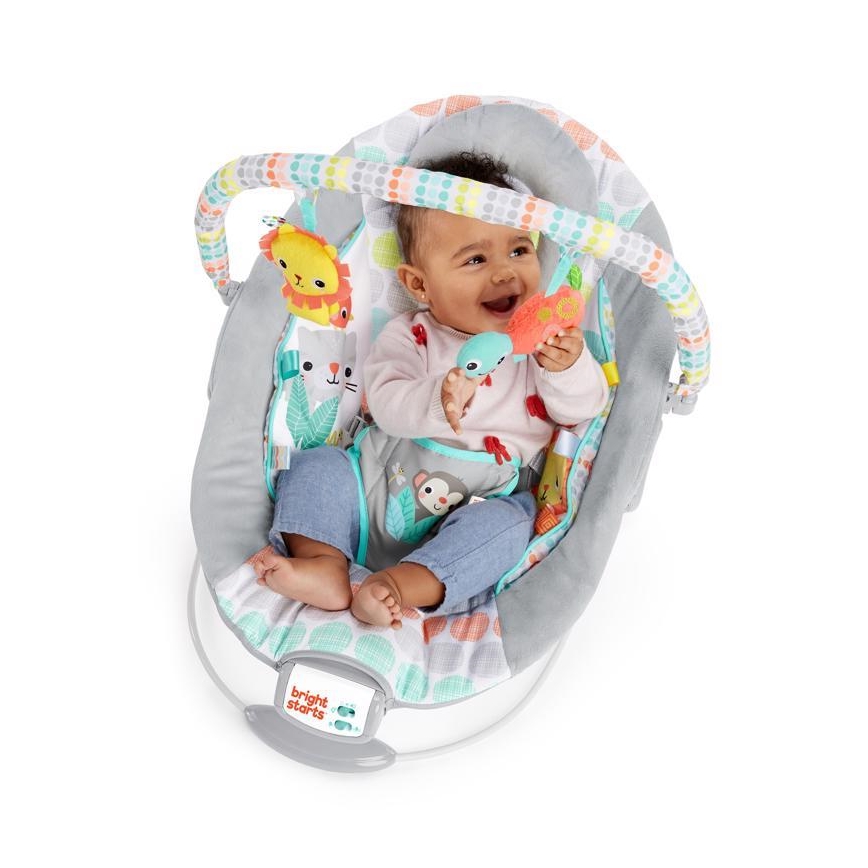 Bright Starts - Vibrerend ligbed voor kinderen met melodie WHIMSICAL WILD