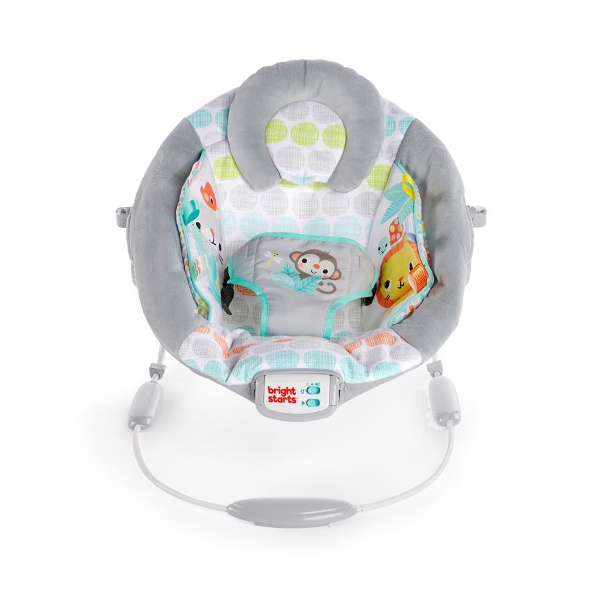 Bright Starts - Vibrerend ligbed voor kinderen met melodie WHIMSICAL WILD