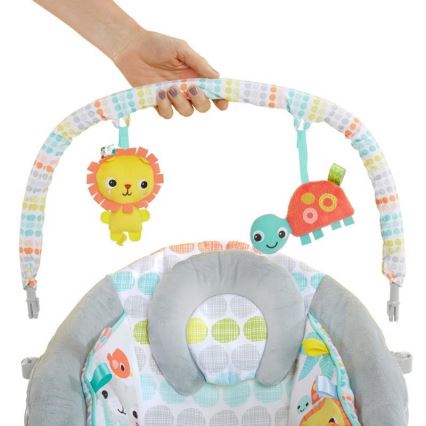 Bright Starts - Vibrerend ligbed voor kinderen met melodie WHIMSICAL WILD