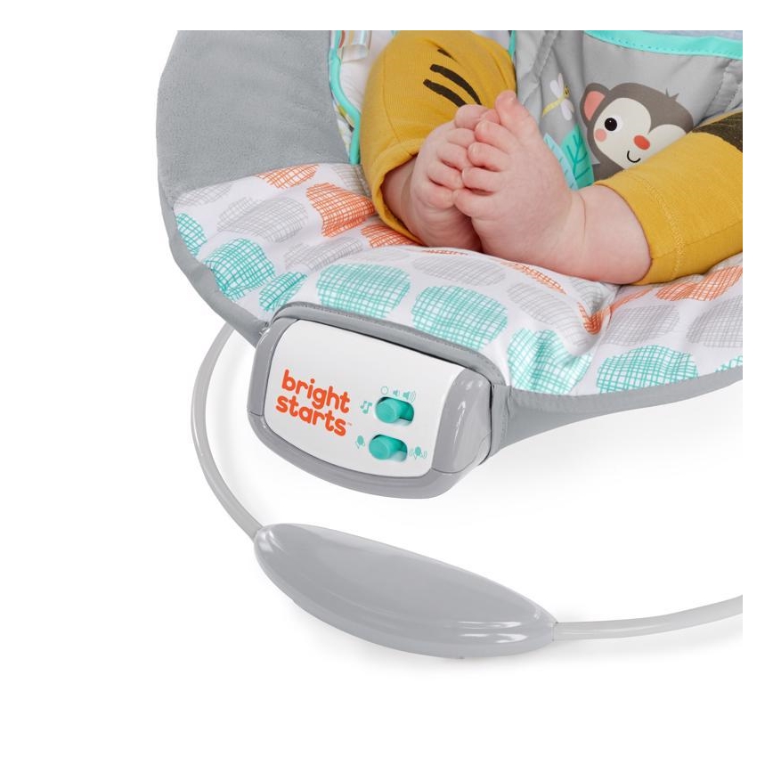 Bright Starts - Vibrerend ligbed voor kinderen met melodie WHIMSICAL WILD
