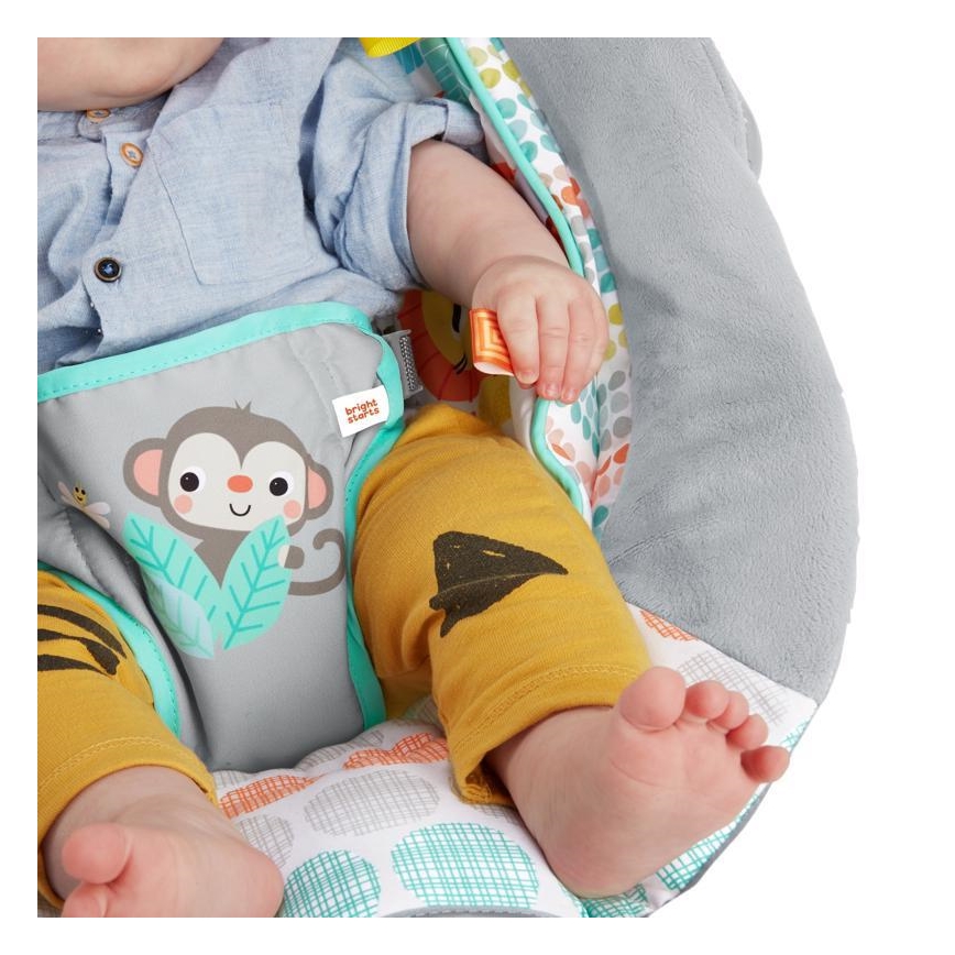 Bright Starts - Vibrerend ligbed voor kinderen met melodie WHIMSICAL WILD