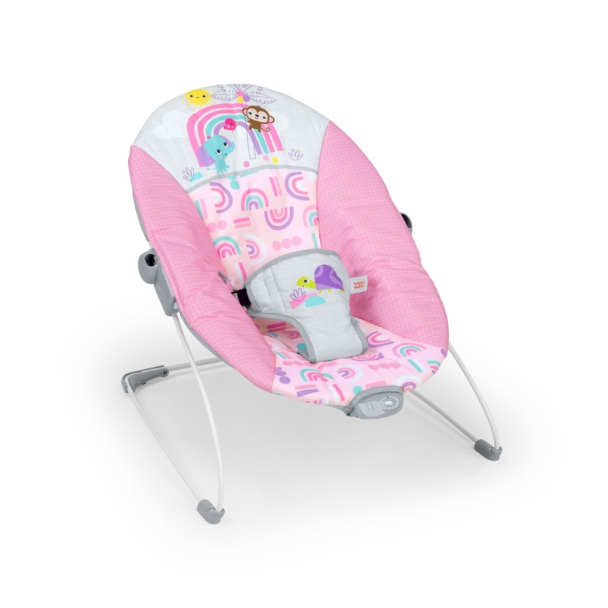 Bright Starts - Vibrerend wipstoeltje voor baby's PINK PARADISE 1xLR14
