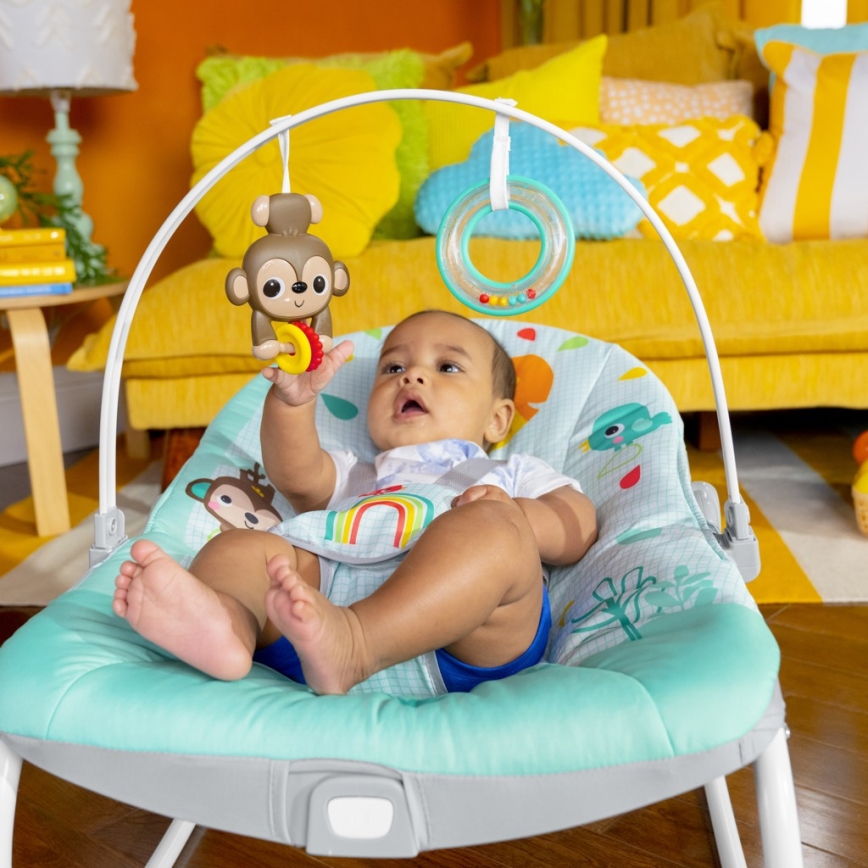 Bright Starts - Vibrerend wipstoeltje voor baby's WILD VIBES 1xLR14