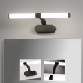 Brilagi - 2-in-1 LED-badkamerspiegelverlichting TUBEO LED/6W/230V 40 cm IP44 zwart