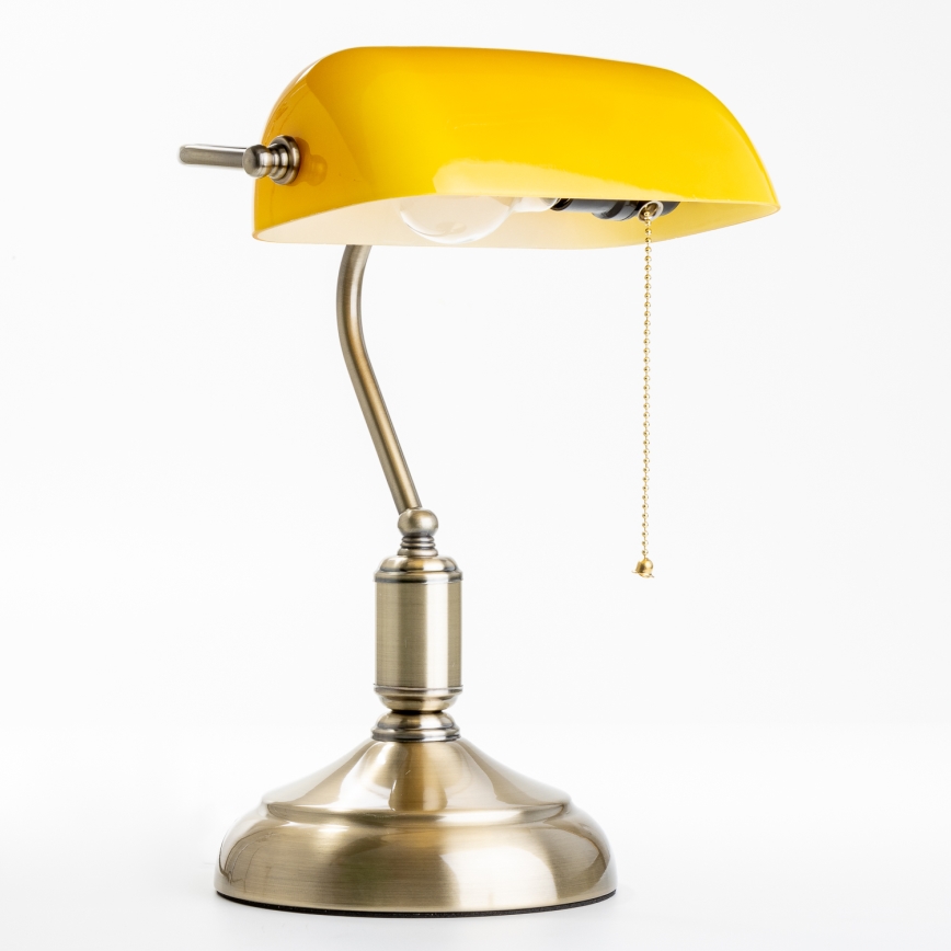 Brilagi - Abat-jour de rechange pour lampe de table BANK OFFICE orange