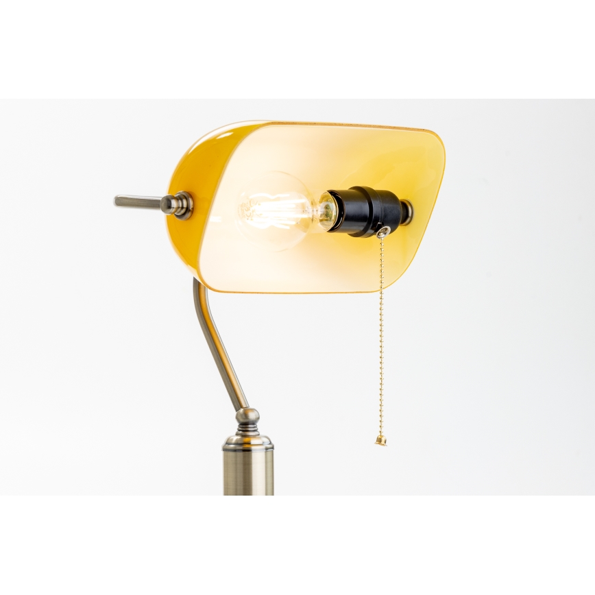 Brilagi - Abat-jour de rechange pour lampe de table BANK OFFICE orange