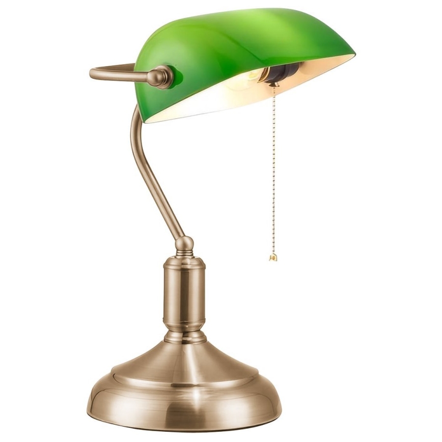 Brilagi - Abat-jour de rechange pour lampe de table BANK OFFICE vert