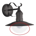 BRILAGI - Abat-jour de rechange pour luminaire MOLDE et OSLO E27 transparent