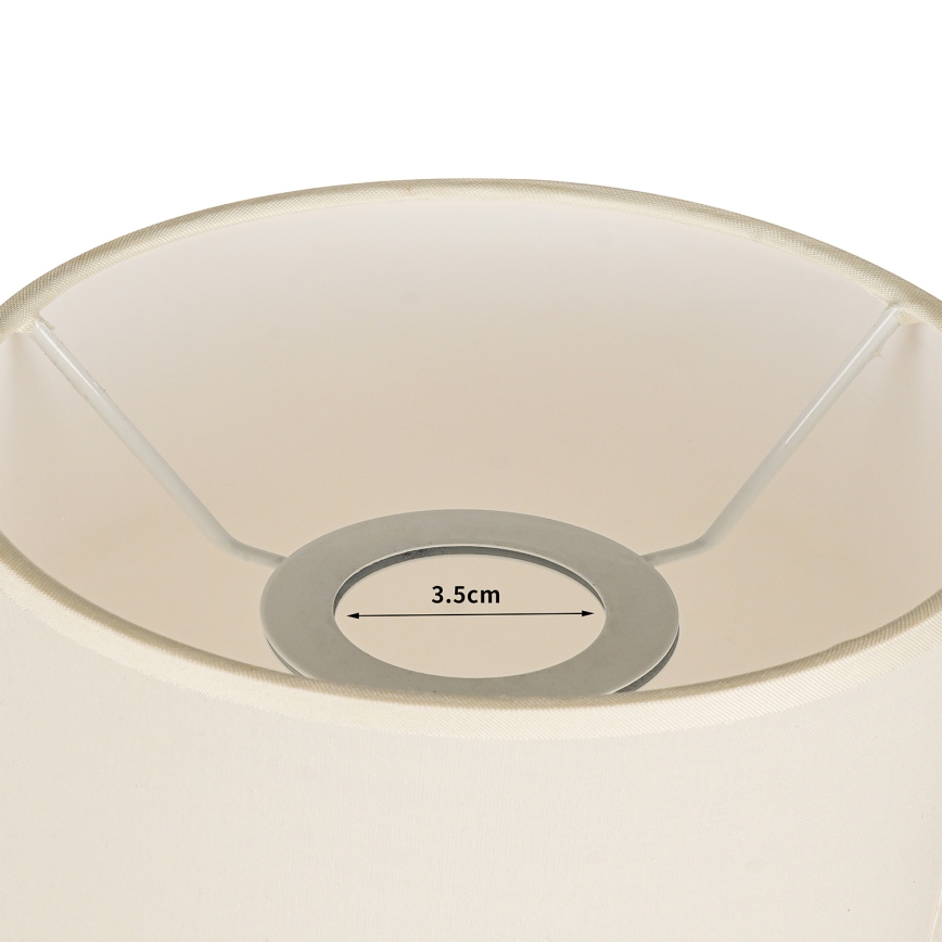 Brilagi - Abat-jour pour lampe de table TABLON E27 Ø 14 cm, crème