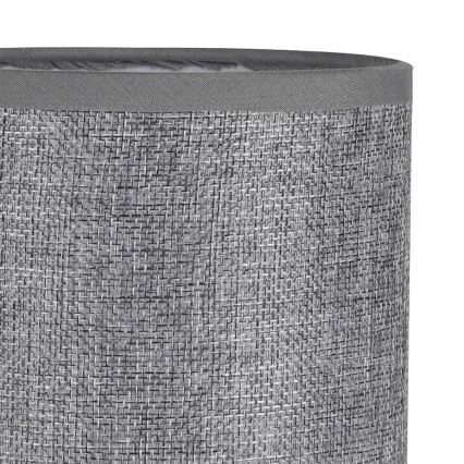 Brilagi - Abat-jour pour lampe de table TABLON E27 Ø 14 cm, gris