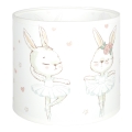 Brilagi - Abat-jour universel BOBO E27 Ø 15 cm blanc/lapins