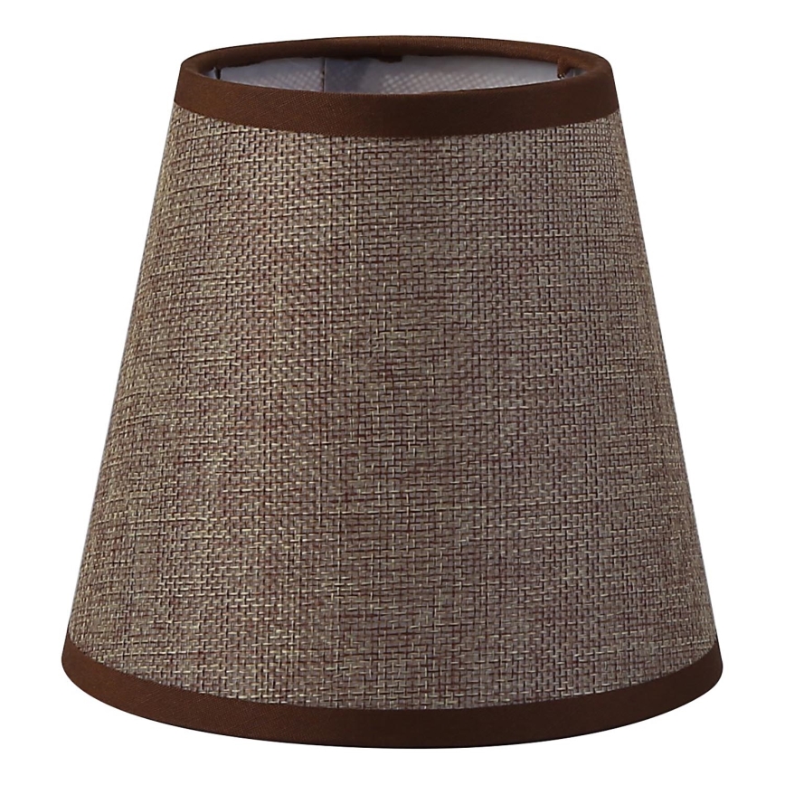 Brilagi - Abat-jour universel NUBILA E27 13x9 cm marron