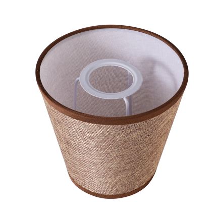 Brilagi - Abat-jour universel NUBILA E27 13x9 cm marron